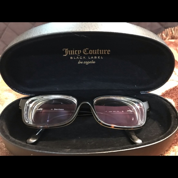 Juicy Couture tortoise shell eye glasses